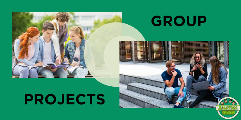 Concurring Group Projects, to help you stay motivated in college.
